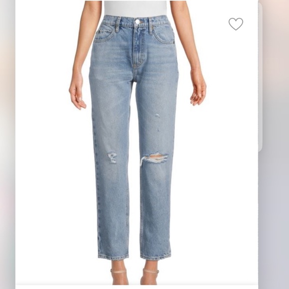 RE/DONE 70s Straight-Leg Distressed Jeans NWT - Picture 1 of 4